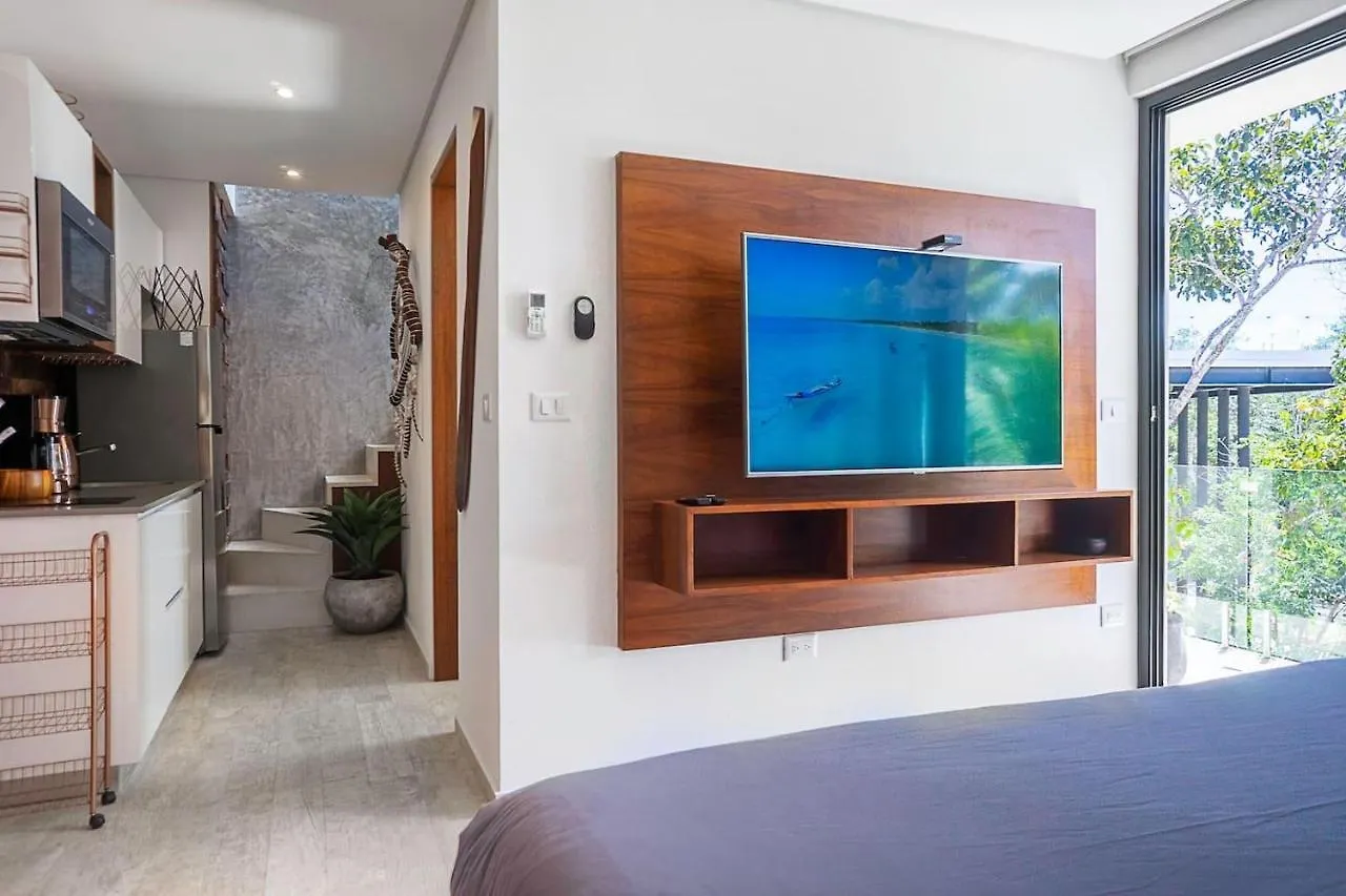 Baak- Ph3A- Ixchel Penthouse Studio Private Rooftop Pool Villa Tulum