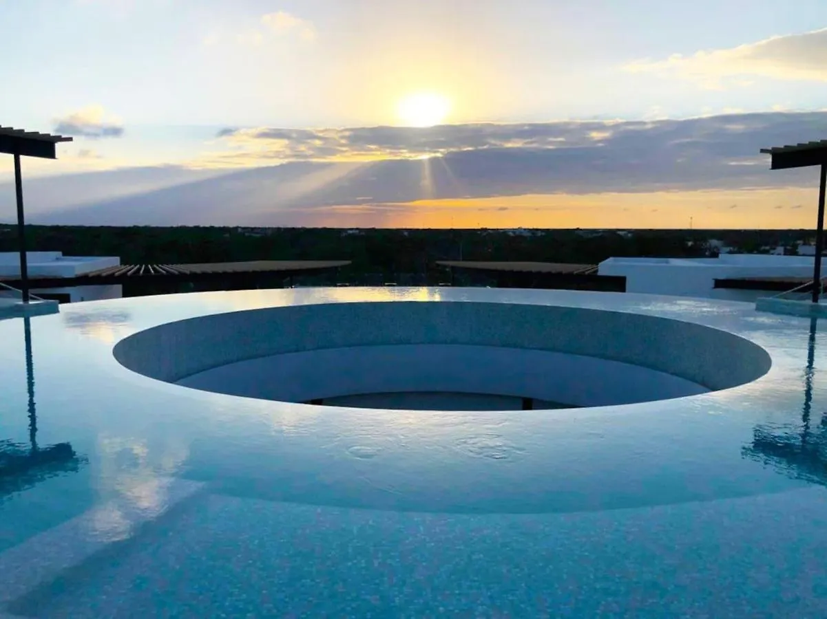 BÄAK- PH3A- Ixchel PENTHOUSE studio Private Rooftop POOL Villa Tulum Messico