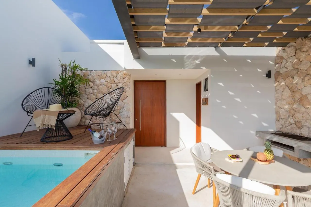 BÄAK- PH3A- Ixchel PENTHOUSE studio Private Rooftop POOL Villa Tulum Casa vacanze