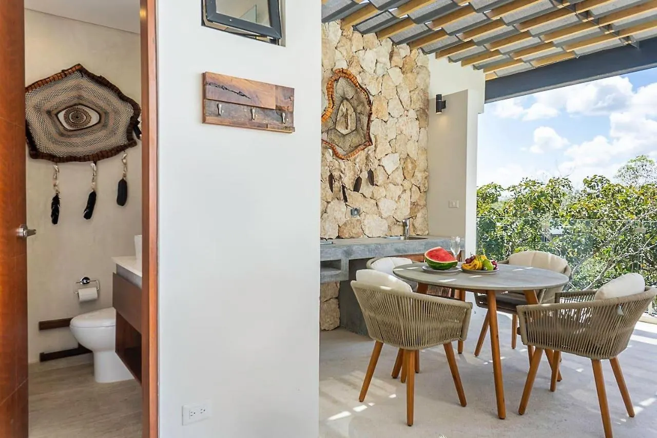 Casa vacanze BÄAK- PH3A- Ixchel PENTHOUSE studio Private Rooftop POOL Villa Tulum Messico